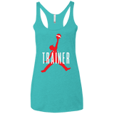 T-Shirts Tahiti Blue / X-Small Air Trainer Women's Triblend Racerback Tank