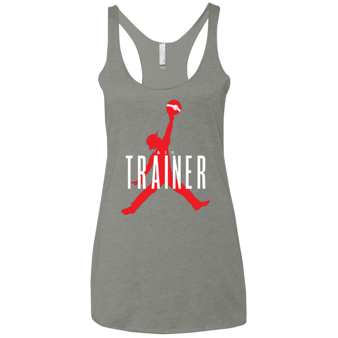 T-Shirts Venetian Grey / X-Small Air Trainer Women's Triblend Racerback Tank