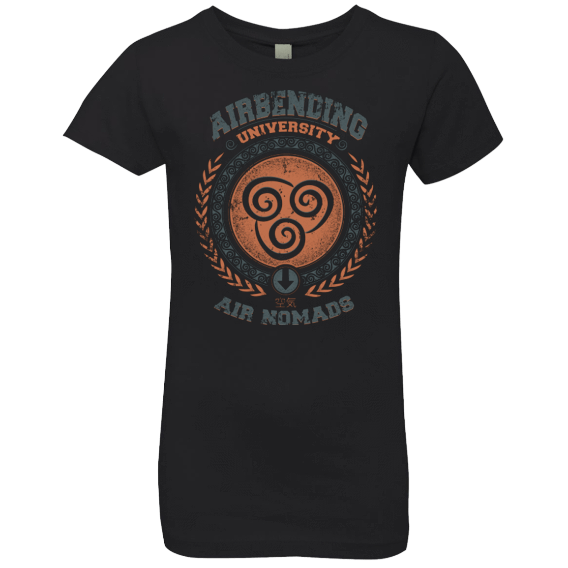 T-Shirts Black / YXS Airbending University Girls Premium T-Shirt