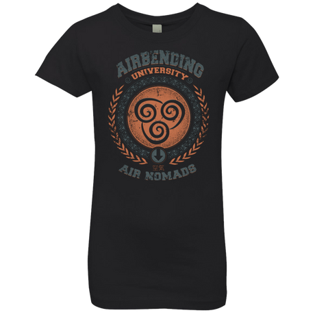 T-Shirts Black / YXS Airbending University Girls Premium T-Shirt