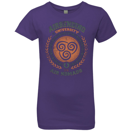 T-Shirts Purple Rush / YXS Airbending University Girls Premium T-Shirt