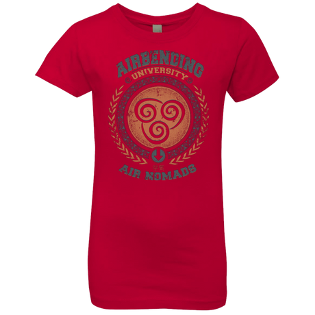 T-Shirts Red / YXS Airbending University Girls Premium T-Shirt