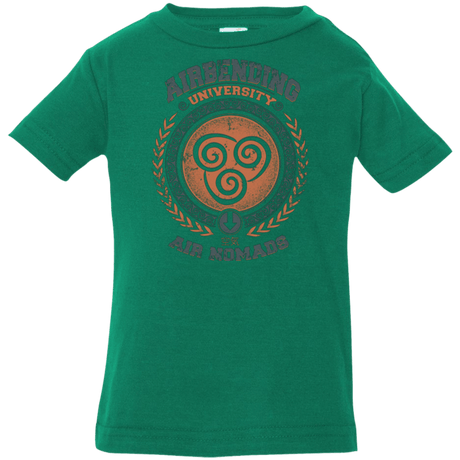 T-Shirts Kelly / 6 Months Airbending University Infant Premium T-Shirt