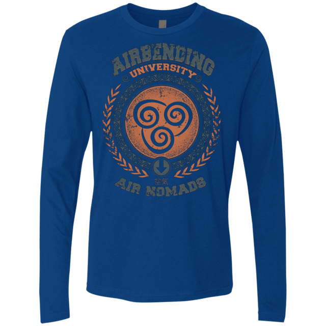 T-Shirts Royal / Small Airbending University Men's Premium Long Sleeve