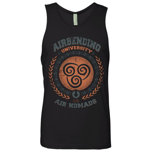 T-Shirts Black / Small Airbending University Men's Premium Tank Top