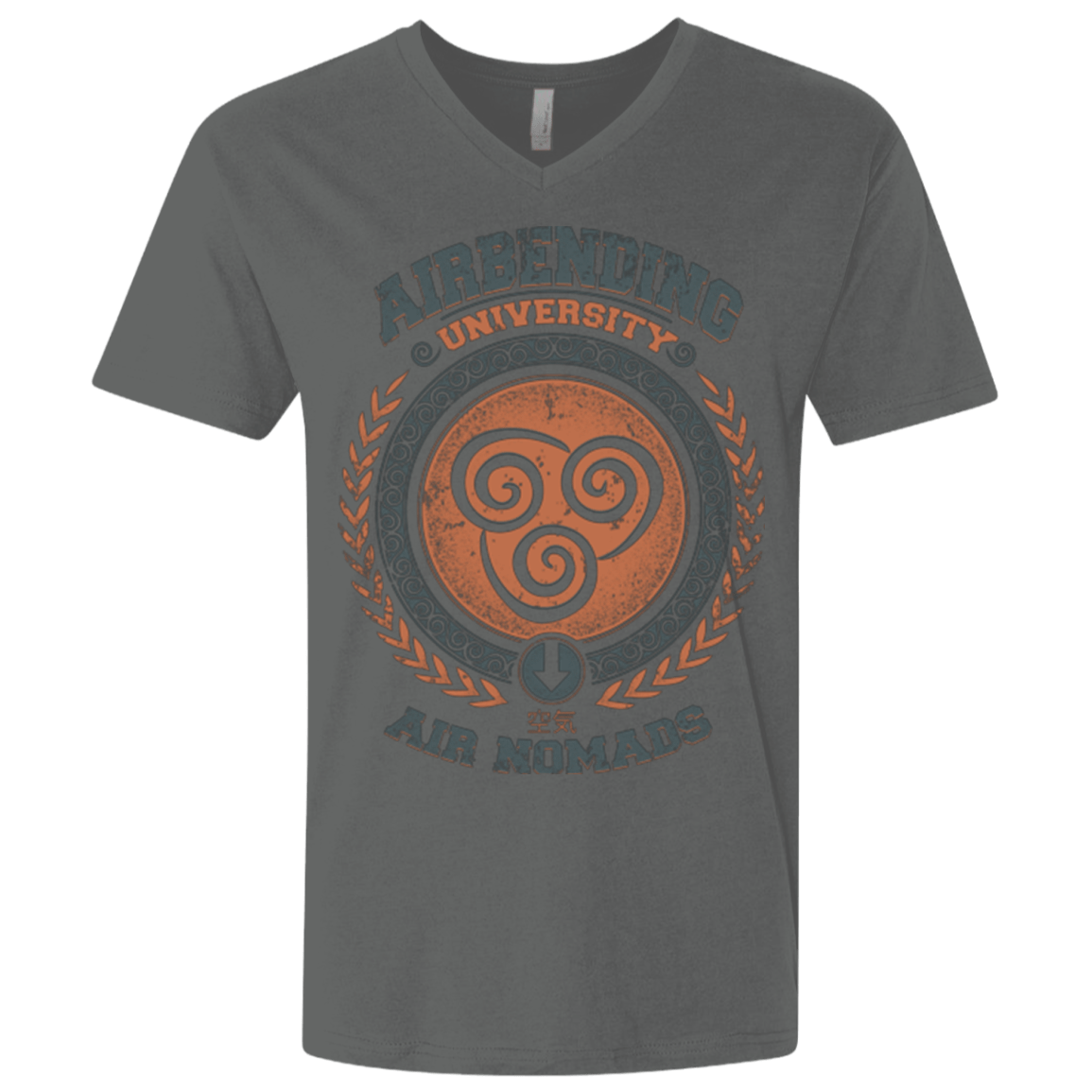 T-Shirts Heavy Metal / X-Small Airbending University Men's Premium V-Neck