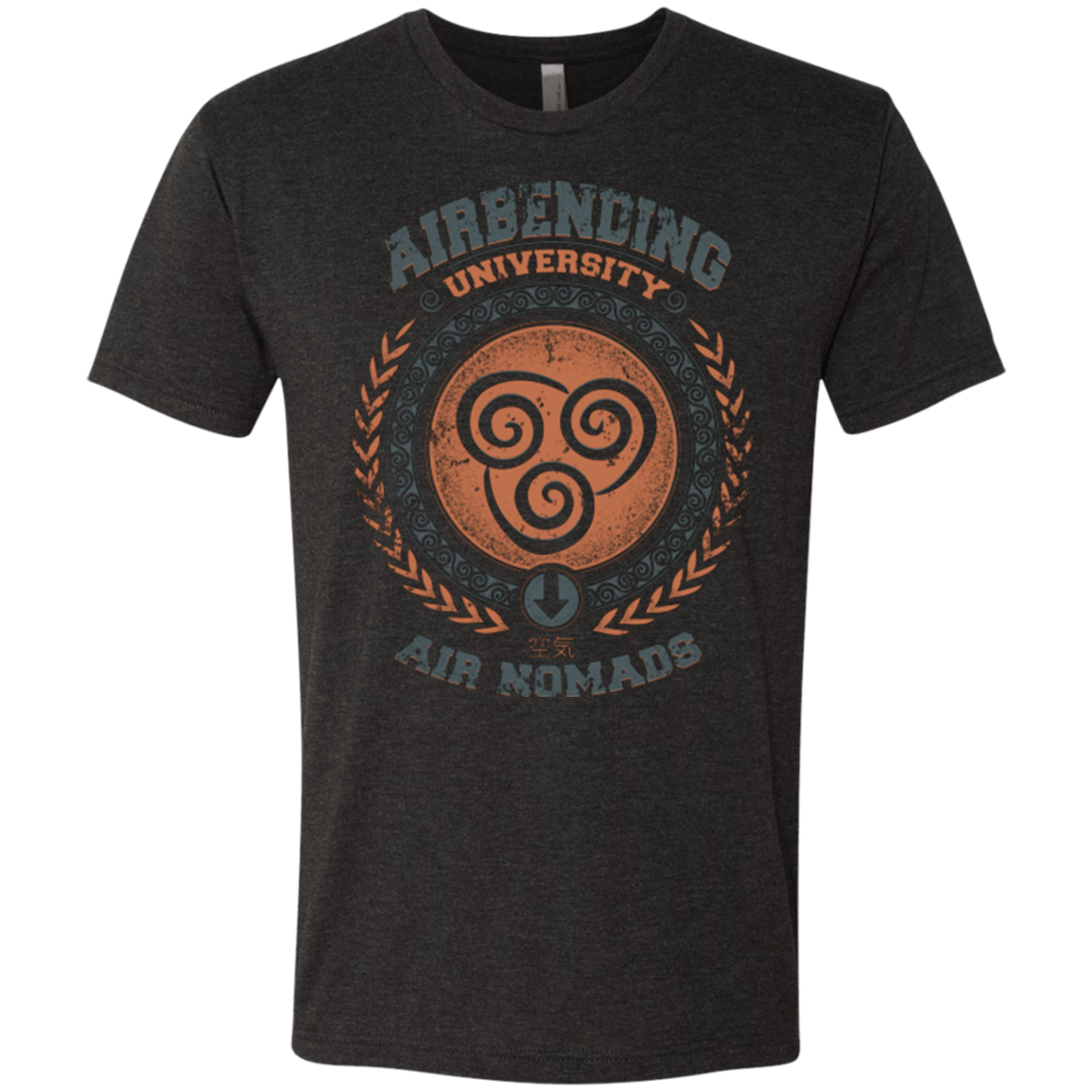 T-Shirts Vintage Black / Small Airbending University Men's Triblend T-Shirt