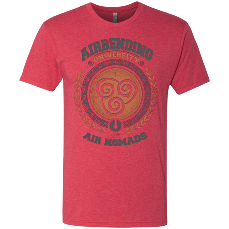 T-Shirts Vintage Red / Small Airbending University Men's Triblend T-Shirt