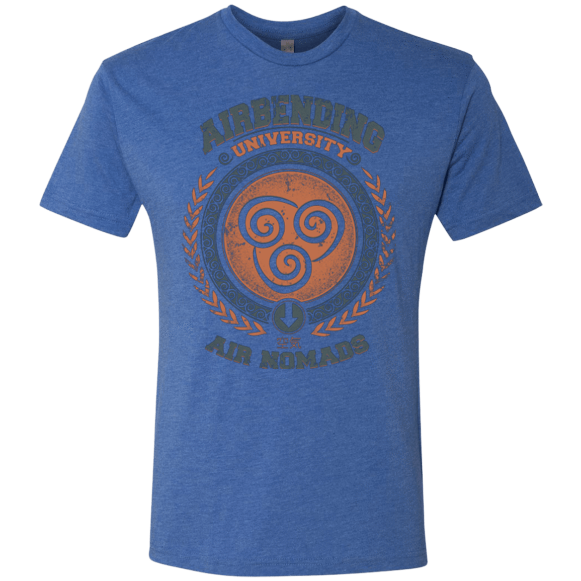 T-Shirts Vintage Royal / Small Airbending University Men's Triblend T-Shirt