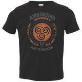 T-Shirts Black / 2T Airbending University Toddler Premium T-Shirt