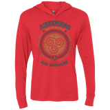 T-Shirts Vintage Red / X-Small Airbending University Triblend Long Sleeve Hoodie Tee