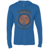 T-Shirts Vintage Royal / X-Small Airbending University Triblend Long Sleeve Hoodie Tee