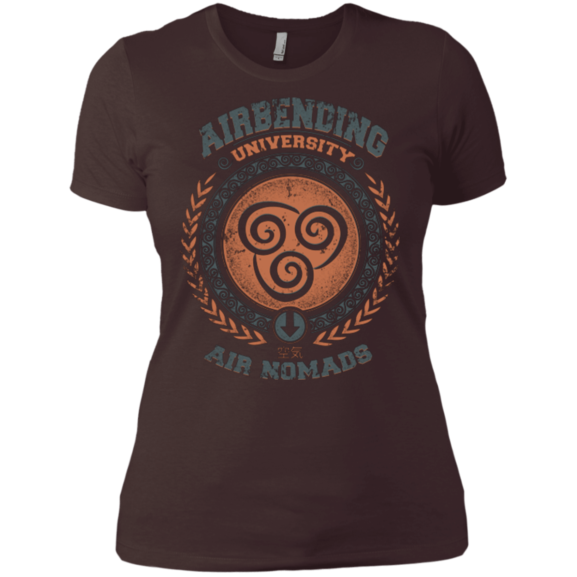 T-Shirts Dark Chocolate / X-Small Airbending University Women's Premium T-Shirt