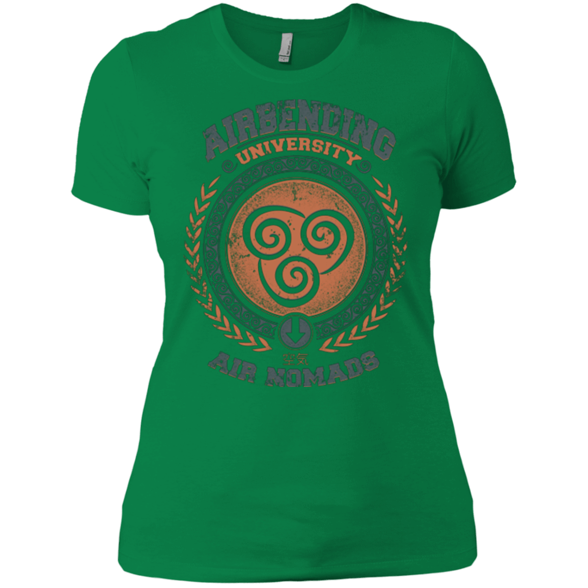 T-Shirts Kelly Green / X-Small Airbending University Women's Premium T-Shirt