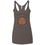 T-Shirts Macchiato / X-Small Airbending University Women's Triblend Racerback Tank