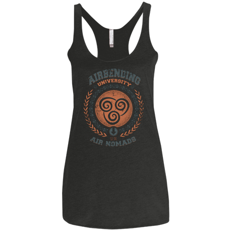 T-Shirts Vintage Black / X-Small Airbending University Women's Triblend Racerback Tank