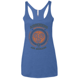T-Shirts Vintage Royal / X-Small Airbending University Women's Triblend Racerback Tank