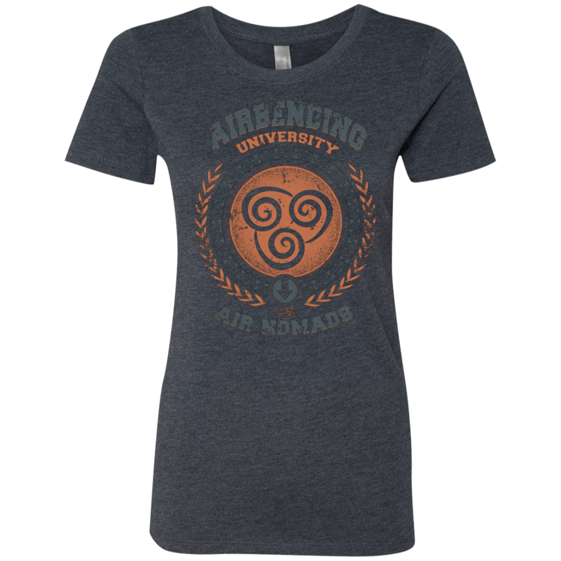 T-Shirts Vintage Navy / Small Airbending University Women's Triblend T-Shirt