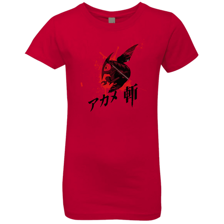 T-Shirts Red / YXS Akame Girls Premium T-Shirt