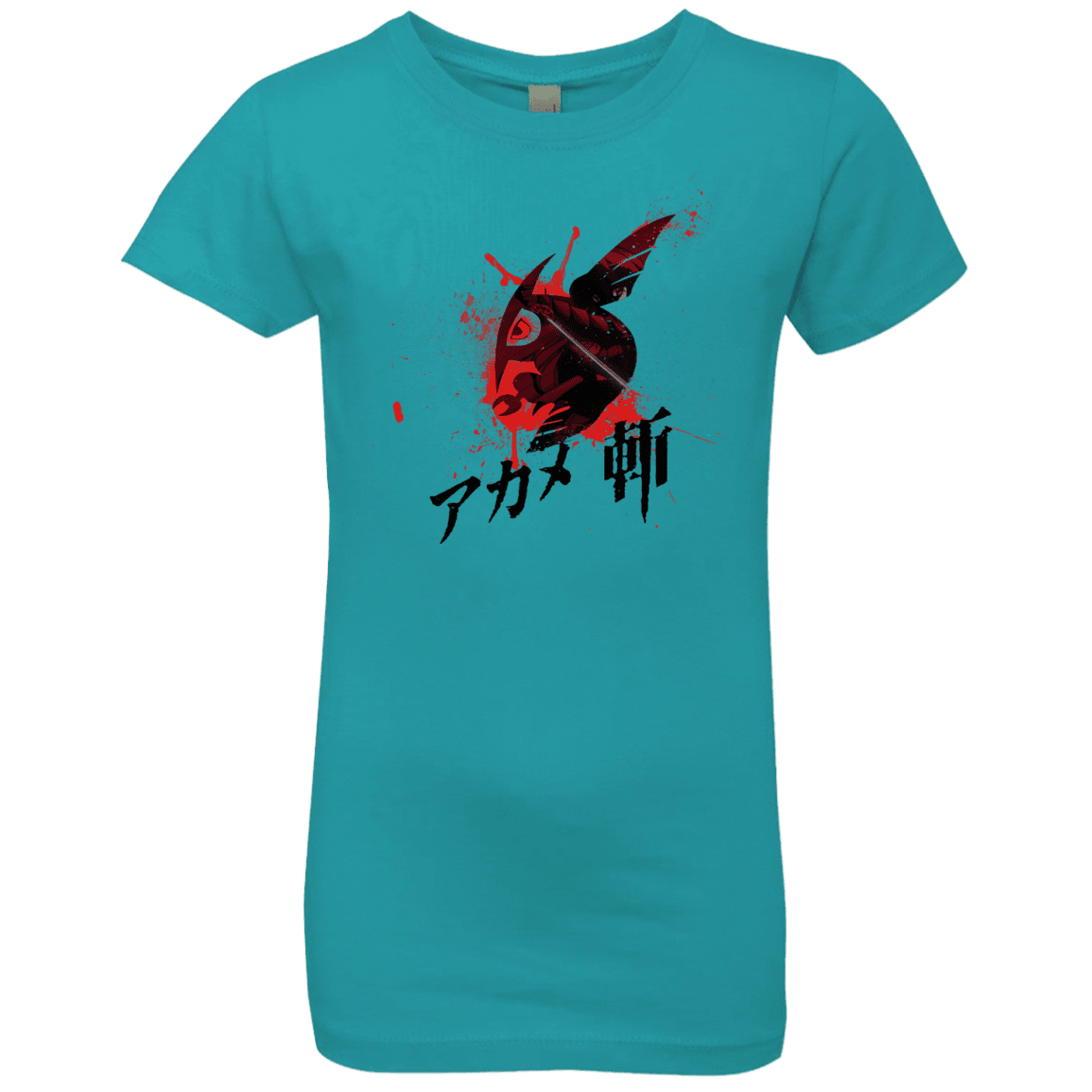 T-Shirts Tahiti Blue / YXS Akame Girls Premium T-Shirt