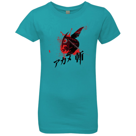 T-Shirts Tahiti Blue / YXS Akame Girls Premium T-Shirt