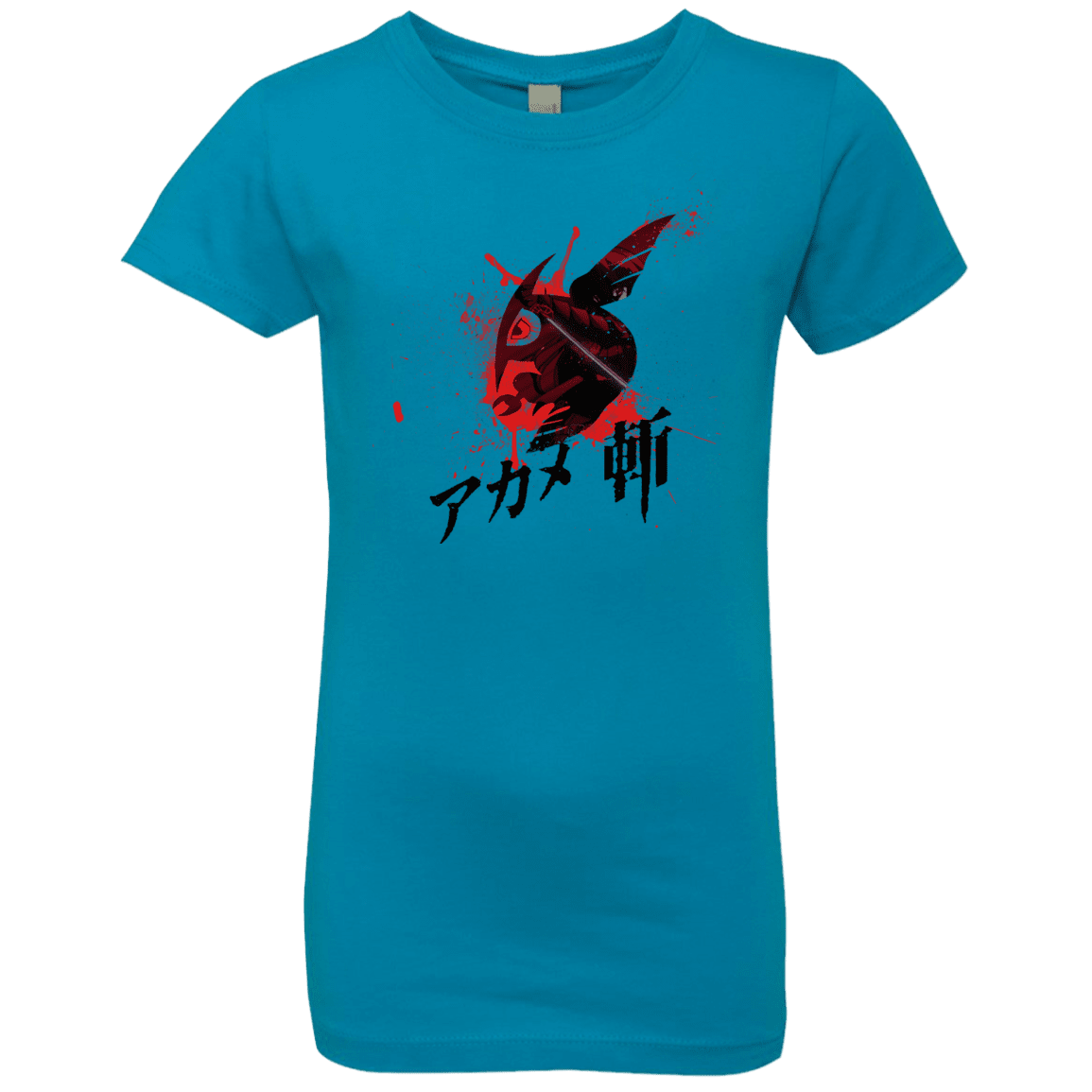 T-Shirts Turquoise / YXS Akame Girls Premium T-Shirt