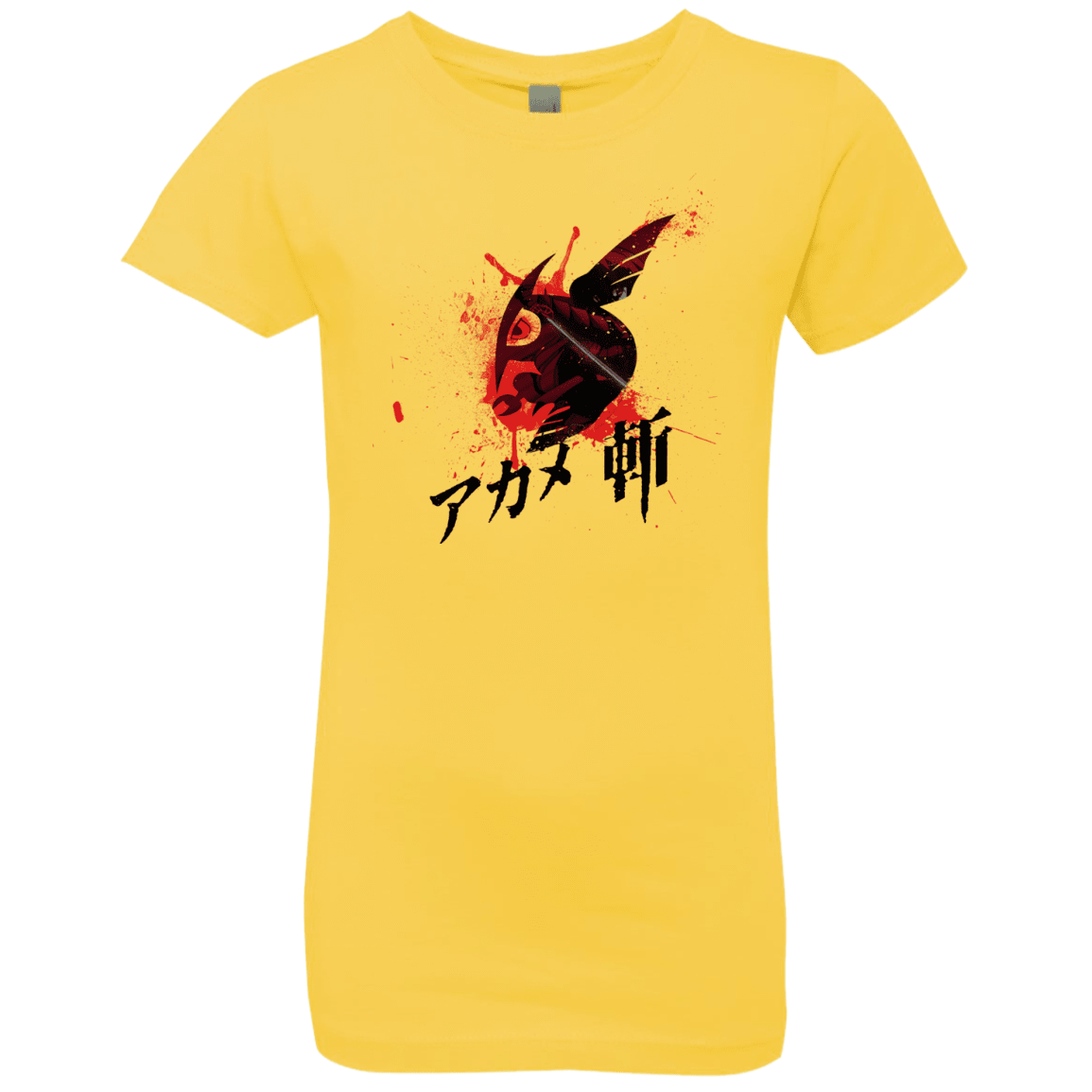 T-Shirts Vibrant Yellow / YXS Akame Girls Premium T-Shirt