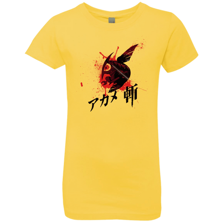 T-Shirts Vibrant Yellow / YXS Akame Girls Premium T-Shirt