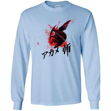 T-Shirts Light Blue / S Akame Men's Long Sleeve T-Shirt