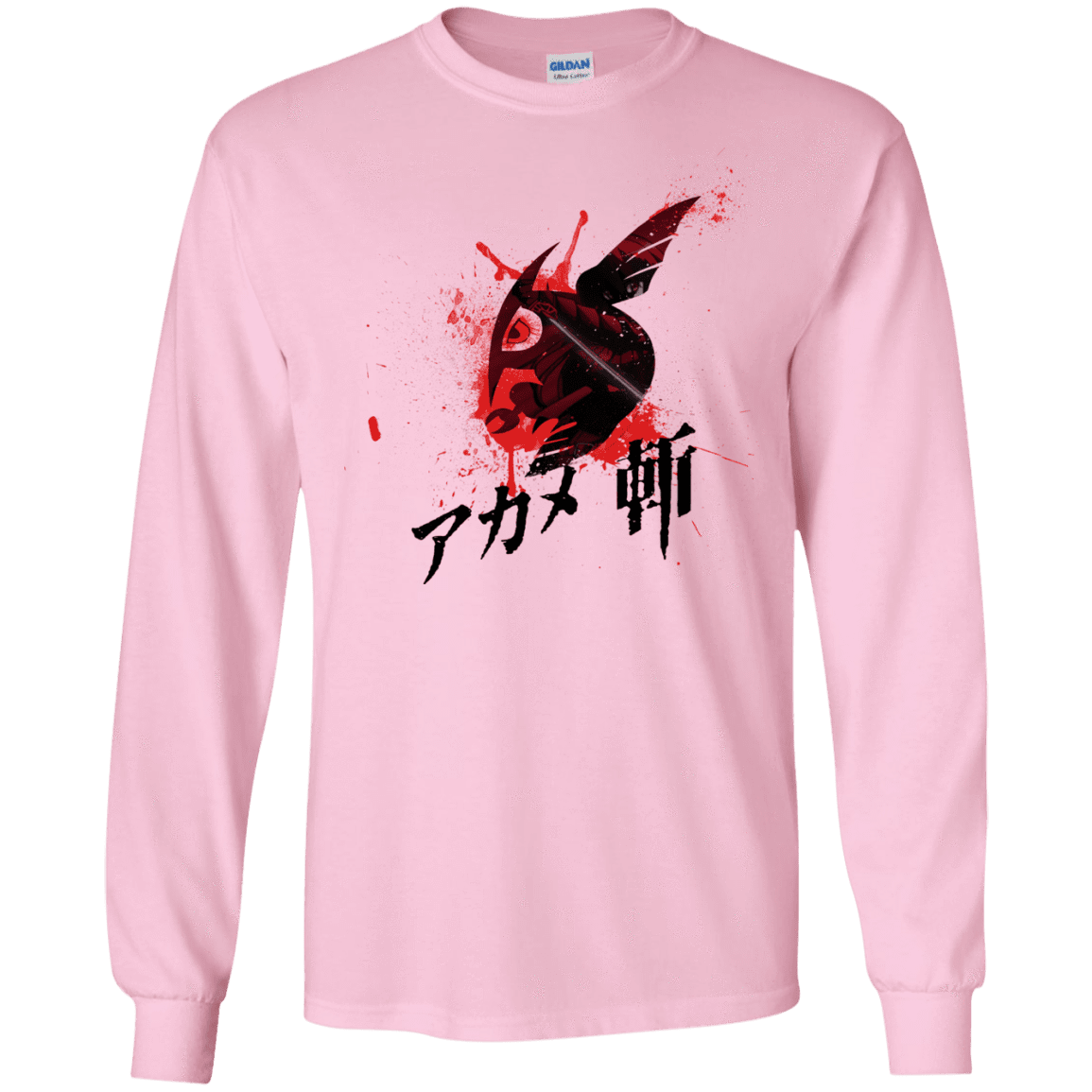 T-Shirts Light Pink / S Akame Men's Long Sleeve T-Shirt