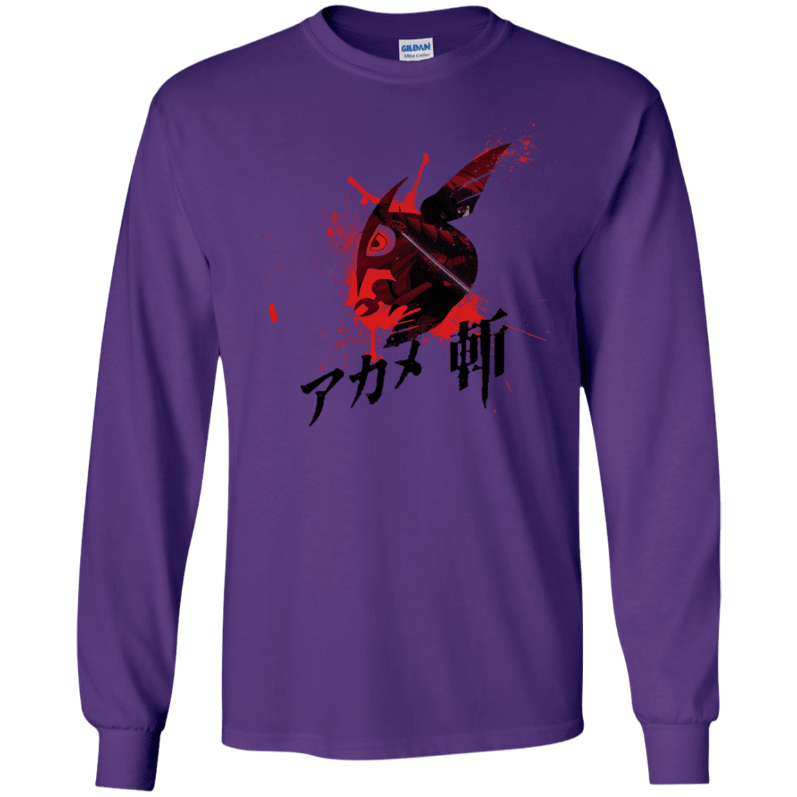 T-Shirts Purple / S Akame Men's Long Sleeve T-Shirt
