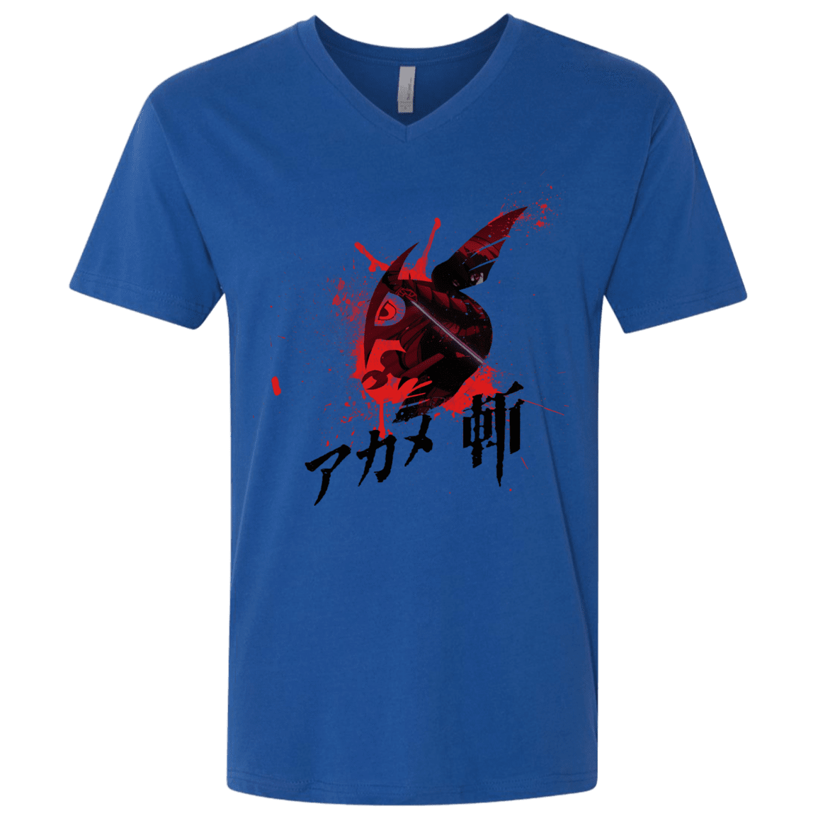 T-Shirts Royal / X-Small Akame Men's Premium V-Neck