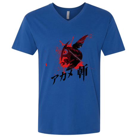T-Shirts Royal / X-Small Akame Men's Premium V-Neck