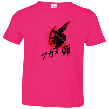 T-Shirts Hot Pink / 2T Akame Toddler Premium T-Shirt