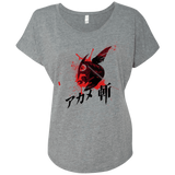 T-Shirts Premium Heather / X-Small Akame Triblend Dolman Sleeve