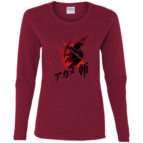 T-Shirts Cardinal / S Akame Women's Long Sleeve T-Shirt
