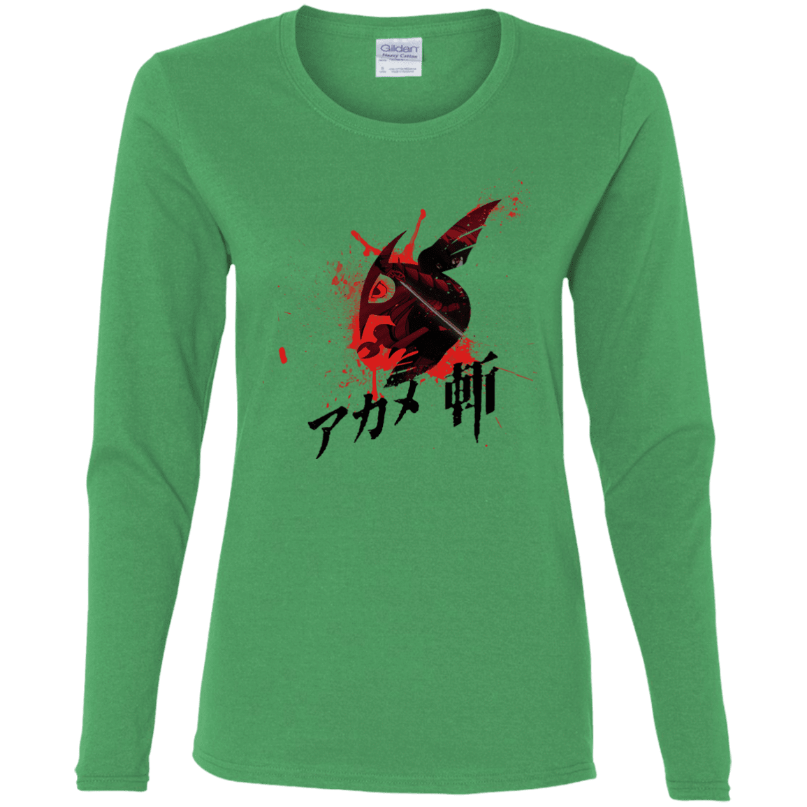 T-Shirts Irish Green / S Akame Women's Long Sleeve T-Shirt