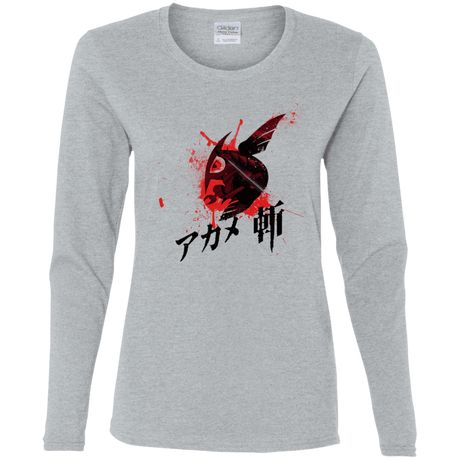 T-Shirts Sport Grey / S Akame Women's Long Sleeve T-Shirt