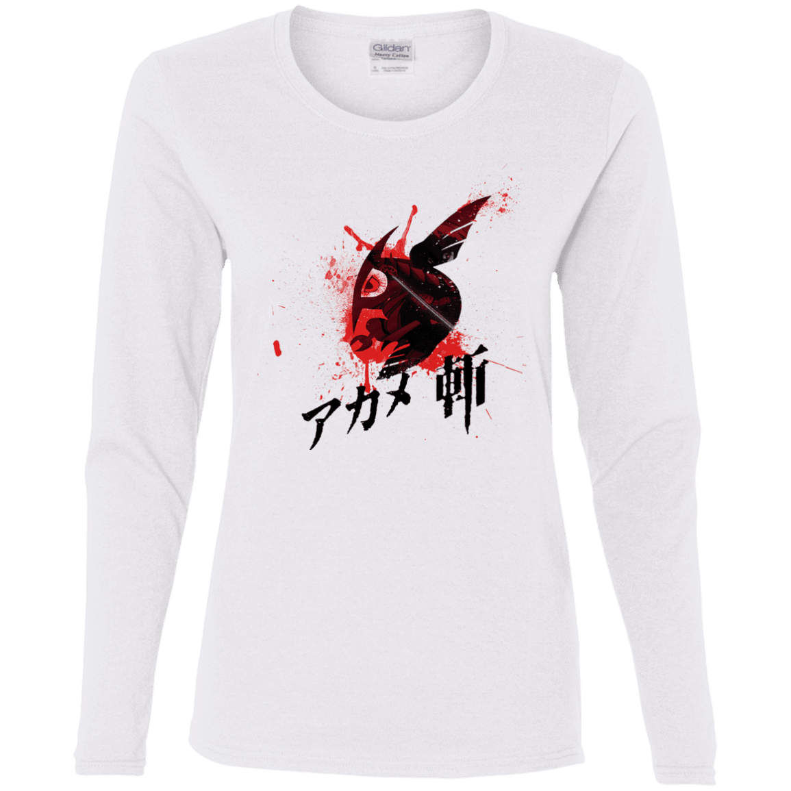T-Shirts White / S Akame Women's Long Sleeve T-Shirt