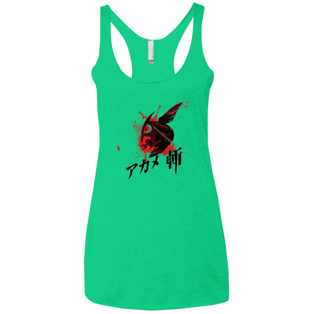 T-Shirts Envy / X-Small Akame Women's Triblend Racerback Tank