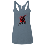 T-Shirts Indigo / X-Small Akame Women's Triblend Racerback Tank