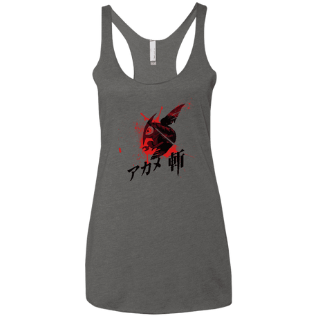 T-Shirts Premium Heather / X-Small Akame Women's Triblend Racerback Tank