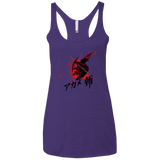 T-Shirts Purple Rush / X-Small Akame Women's Triblend Racerback Tank