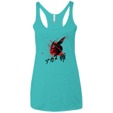 T-Shirts Tahiti Blue / X-Small Akame Women's Triblend Racerback Tank