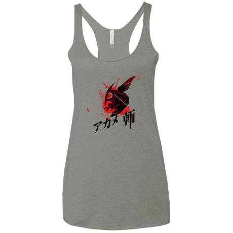 T-Shirts Venetian Grey / X-Small Akame Women's Triblend Racerback Tank