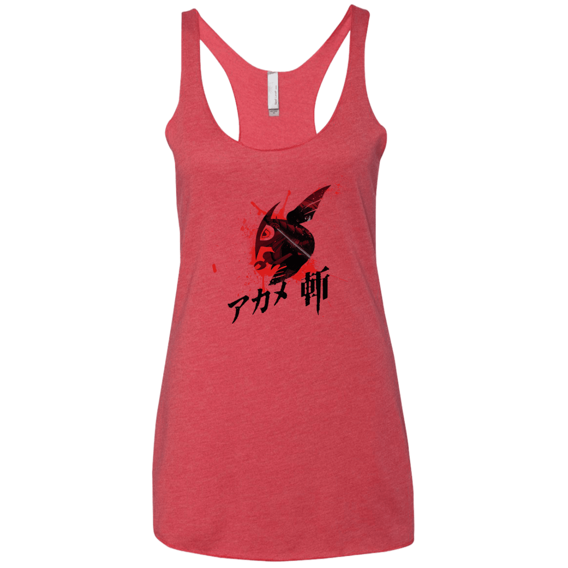 T-Shirts Vintage Red / X-Small Akame Women's Triblend Racerback Tank