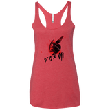 T-Shirts Vintage Red / X-Small Akame Women's Triblend Racerback Tank