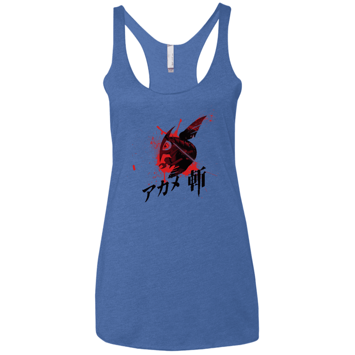 T-Shirts Vintage Royal / X-Small Akame Women's Triblend Racerback Tank