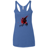 T-Shirts Vintage Royal / X-Small Akame Women's Triblend Racerback Tank