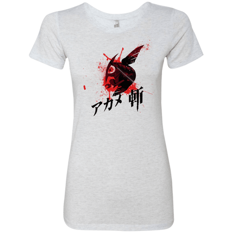 T-Shirts Heather White / S Akame Women's Triblend T-Shirt